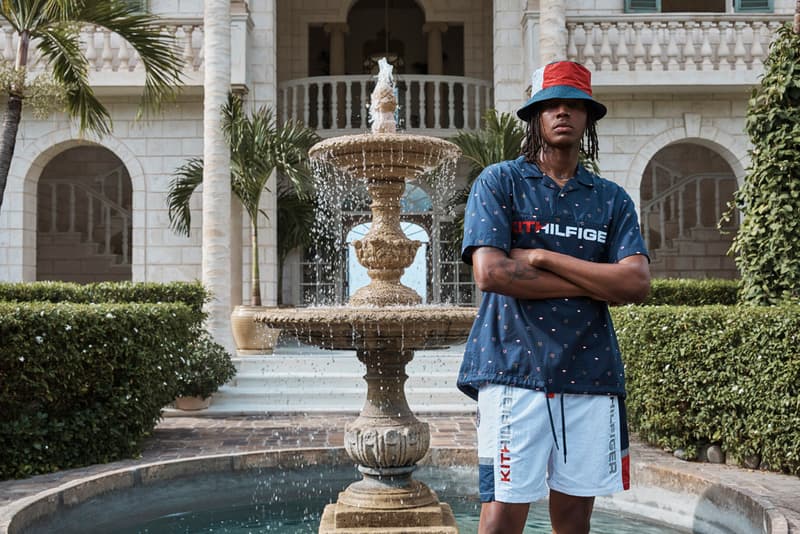 キス KITH x トミー ヒルフィガー KITH x Tommy Hilfiger Spring/Summer 2019 Collection Hyperbole Running Sneaker nautical tropical island of mustique 1990s Monogram Track Suits Sailing Vests