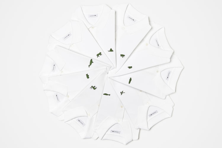 LACOSTE より胸元のワニロゴを世界各地に生息する絶滅危惧種に置き換えた限定ポロシャツの発売情報が解禁