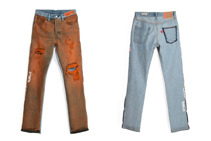 リーバイス x ヘロンプレストン Levi’s® x Heron Preston 501 ジーンズ デニム HYPEBEAST ハイプビースト