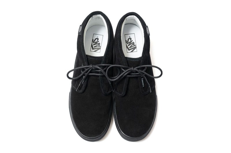 N・ハリウッド x ヴァンズ　N.HOOLYWOOD 　Vans タッグ　Chukka Boot コラボフットウェア　