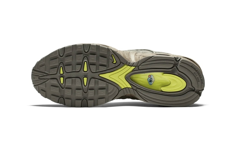 イキ エアマックス テイルウィンド Nike Air Max Tailwind IV "Digi-Camo" Sneaker Release Information Drop Information Ripstop Upper Volt Details Mini Swoosh Branding Speckled Sole Unit Retro 