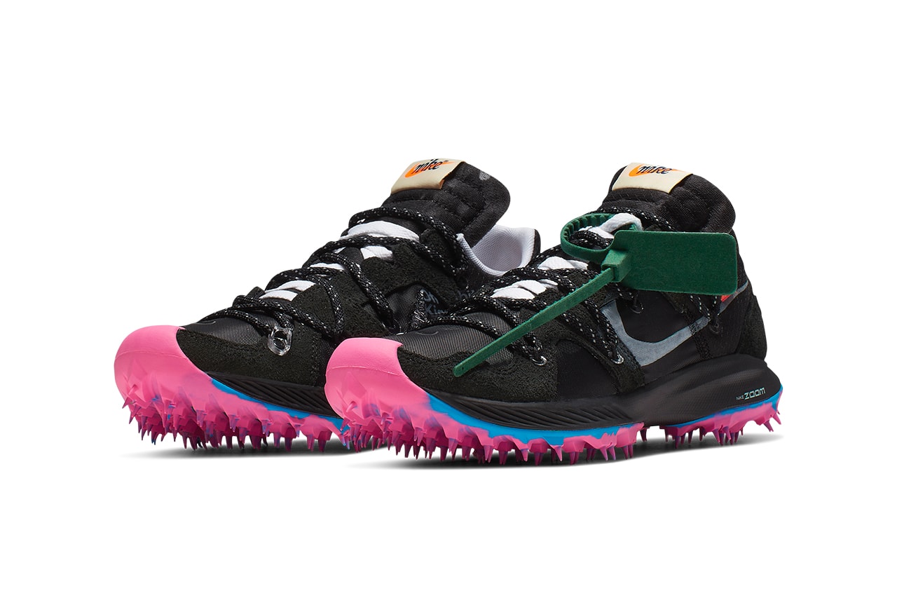 オフホワイト x ナイキ Virgil Abloh　ヴァージル・アブロー　Off-White x Nike Zoom Terra Kiger 5 Release Details Official First Closer Look Sneakers Trainers Kicks Footwear Cop Purchase Buy Coming Soon Date Caster Semenya