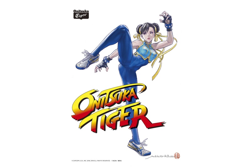 ストリートファイター 春麗 チュンリー street fighter オニツカタイガー Onitsuka Tiger 桂正和 