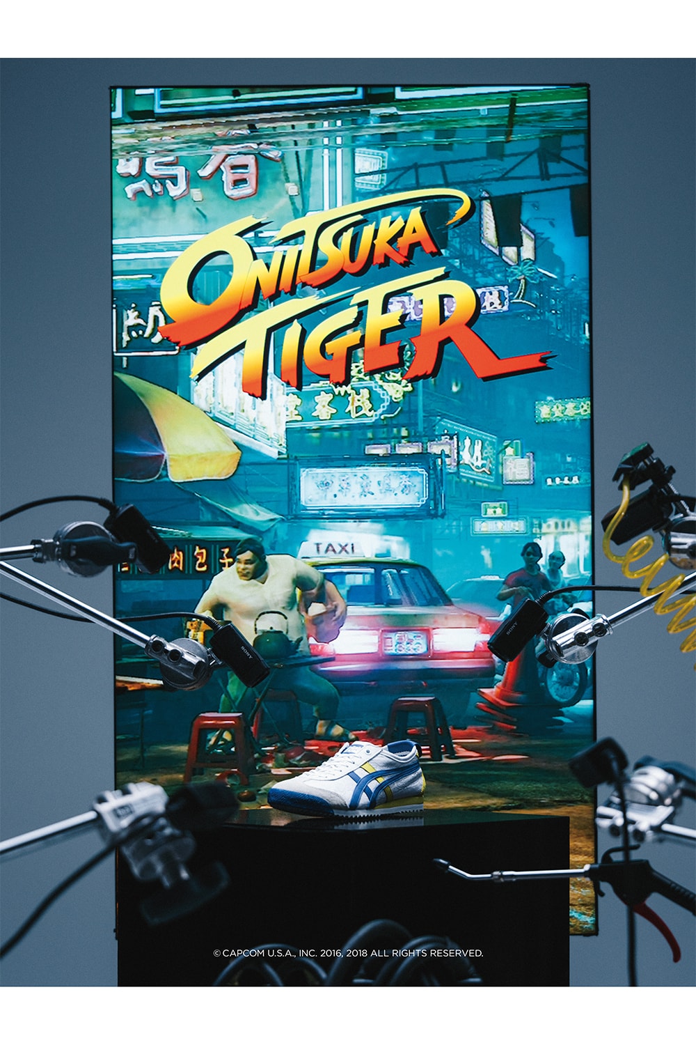 Onitsuka Tiger ストリートファイター 春麗 スニーカー MEXICO オニツカタイガー アシックス　コラボレーション