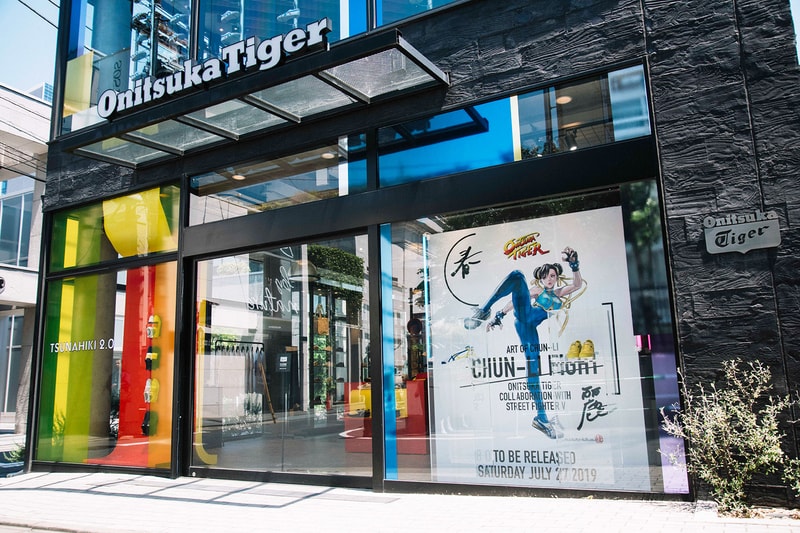 Onitsuka Tiger x『ストリートファイター』“春麗”のスペシャルビジュアル巡回展第1弾に潜入