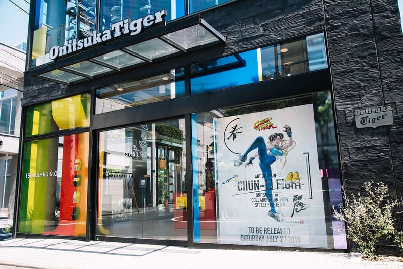 Onitsuka Tiger x『ストリートファイター』“春麗”のスペシャルビジュアル巡回展第1弾に潜入