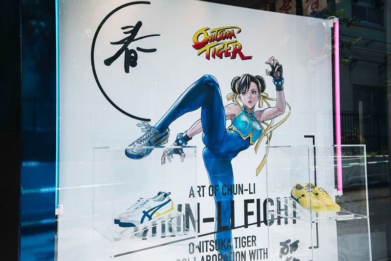 Onitsuka Tiger x『ストリートファイター』“春麗”のスペシャルビジュアル巡回展第1弾に潜入