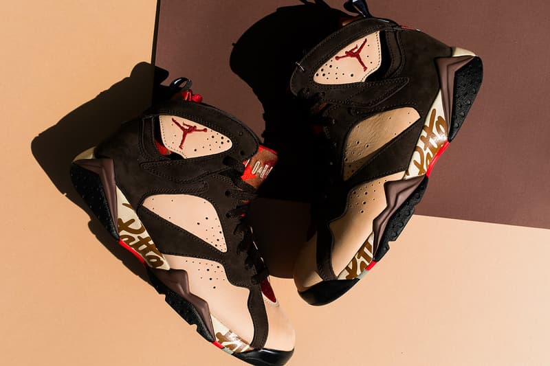 パタ x エアジョーダン7 ナイキ nike Patta x Air Jordan 7 Collab Closer Look Air Nike First Cop Purchase Buy Sneakers Trainers Kicks Footwear  