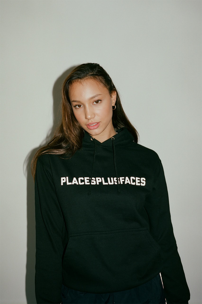 Places+Faces 2019年春夏コレクション　登場　Reflective Spring Summer 2019 SS19 Lookbook Drop Release Capsule Collection Bags Pouches Text Nylon Tracksuit T-Shirt Hoodies Crop Tops