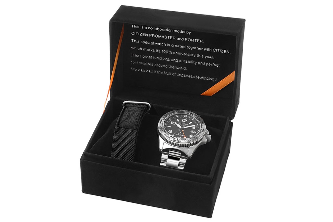 PORTER ポーター シチズン CITIZEN “旅” コンセプト コラボ 腕時計 時計 ウォッチ 発売