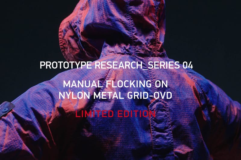 Stone Island による前衛的なプロジェクト “Prototype Research Series” の第4弾が登場