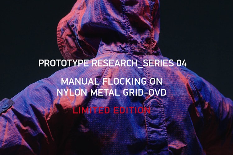 Stone Island による前衛的なプロジェクト “Prototype Research Series” の第4弾が登場