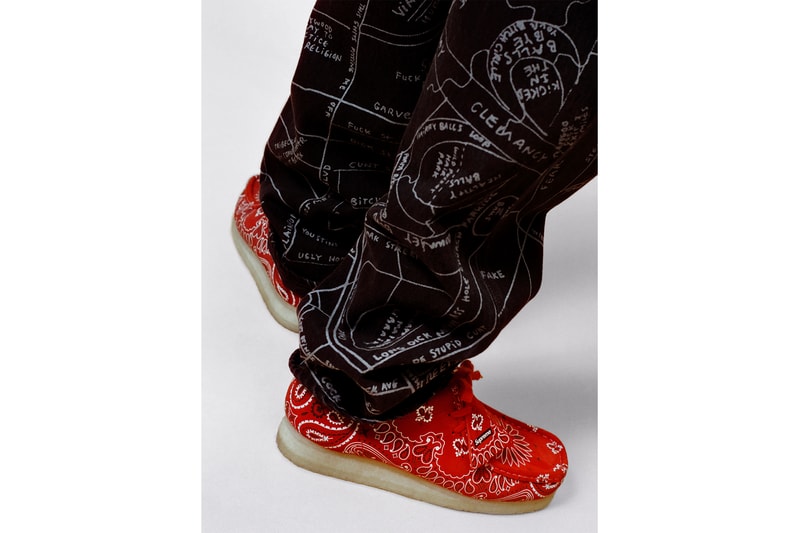 シュプリーム supreme wallabee ワラビー clarks originals クラークス 2019年夏 コラボ フットウェア