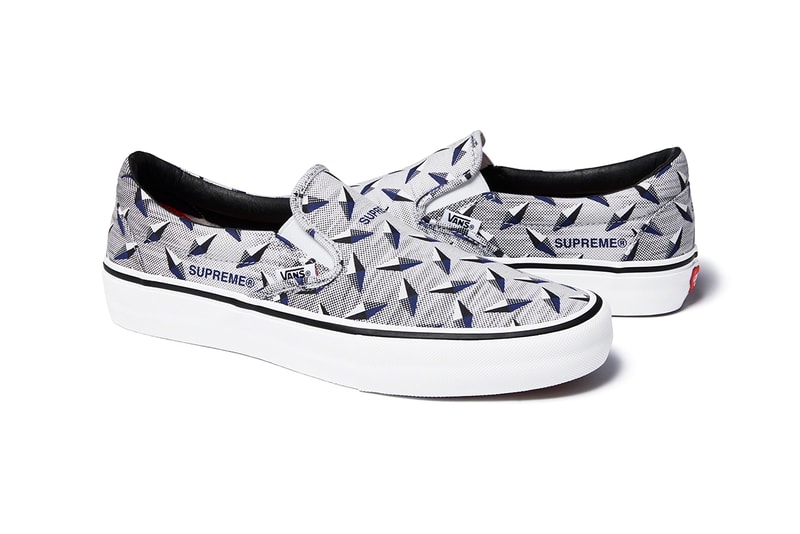 シュプリーム x ヴァンズ Supreme x Vans から2019年春夏の最新コラボフットウェア Sk8-Hi Pro & Slip-On Pro が登場 Supreme x Vans SS19 "Diamond Plate" Collection Sk8-Hi Pro Slip-On Pro Red Yellow White Suede Canvas