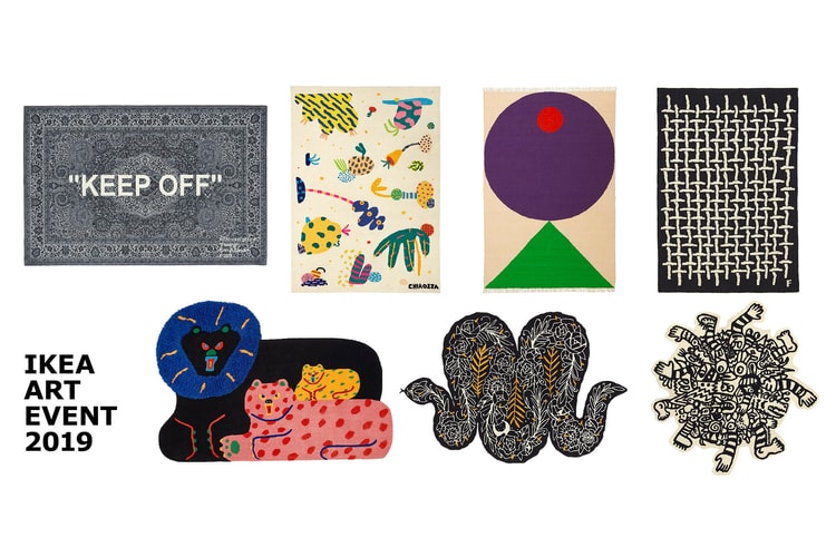 Ikea とヴァージル・アブローのコラボによるラグ “KEEP OFF” の再販が決定