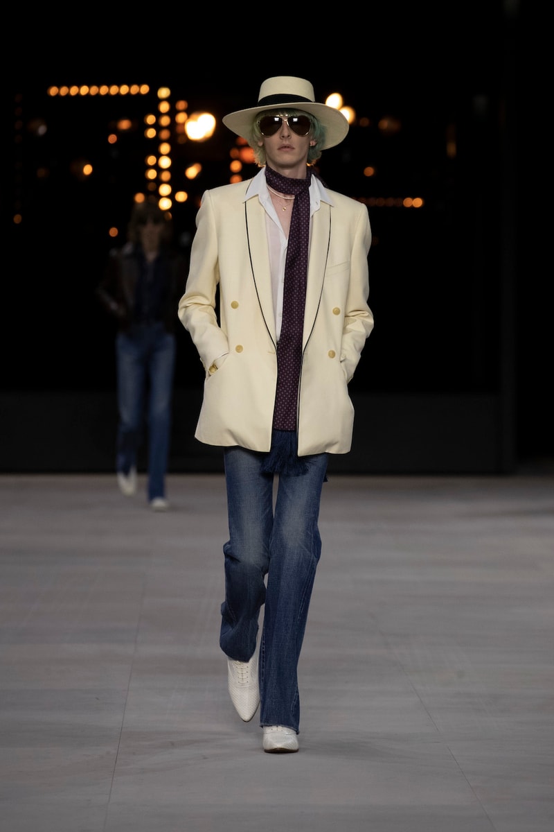 セリーヌ  CELINE Hedi Slimane エディ・スリマン 2020年春夏 Spring/Summer 2020 Runway Collection PFW