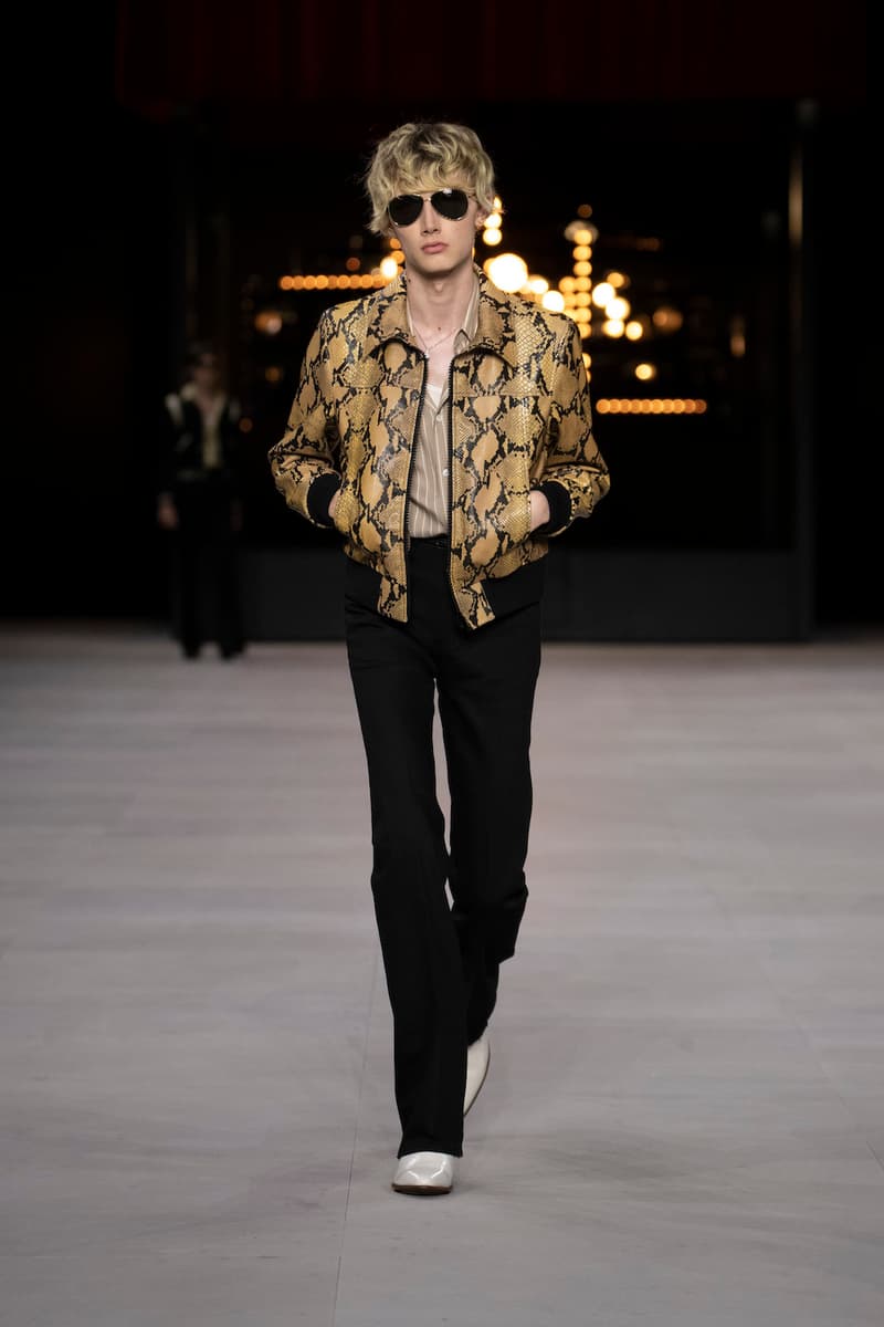 セリーヌ CELINE Hedi Slimane エディ・スリマン 2020年春夏 Spring/Summer 2020 Runway Collection PFW