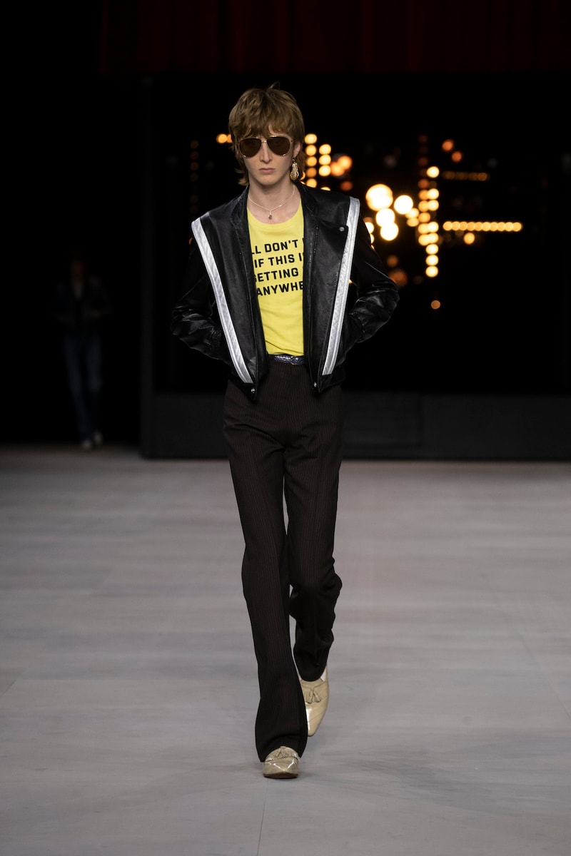 セリーヌ  CELINE Hedi Slimane エディ・スリマン 2020年春夏 Spring/Summer 2020 Runway Collection PFW