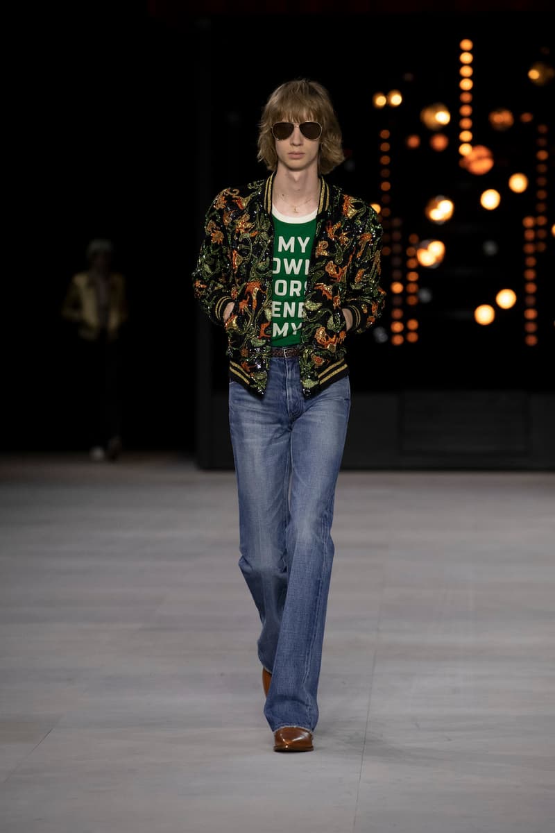セリーヌ  CELINE Hedi Slimane エディ・スリマン 2020年春夏 Spring/Summer 2020 Runway Collection PFW