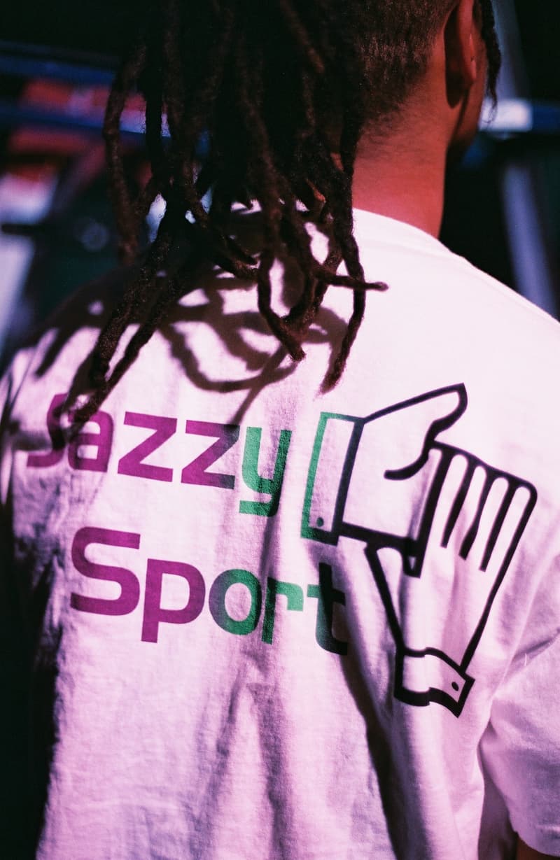 ジャジースポート Jazzy Sport ジャジスポ Tシャツ ビームス T BEAMS 原宿 Diaspora Skateboards SORA DOWN NORTH CAMP miu Budamunk ディアスポラ ミユ ブダモンク
