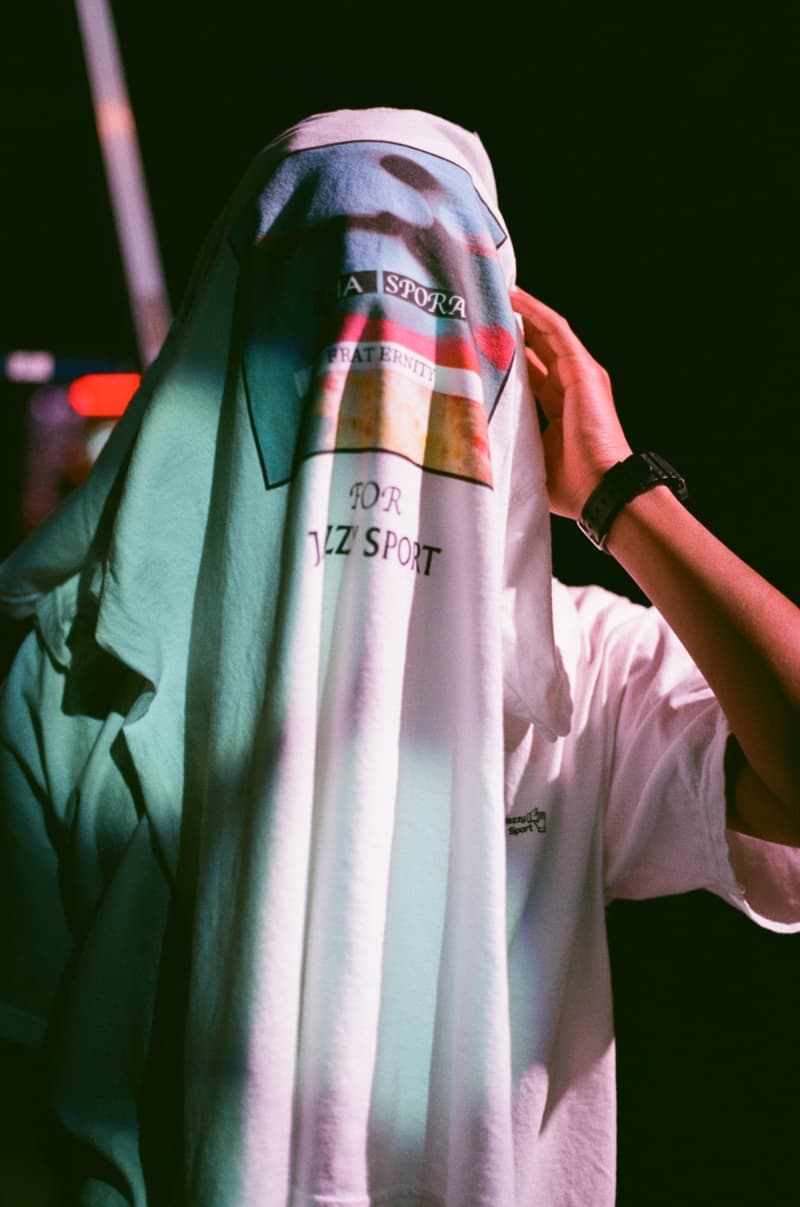ジャジースポート Jazzy Sport ジャジスポ Tシャツ ビームス T BEAMS 原宿 Diaspora Skateboards SORA DOWN NORTH CAMP miu Budamunk ディアスポラ ミユ ブダモンク