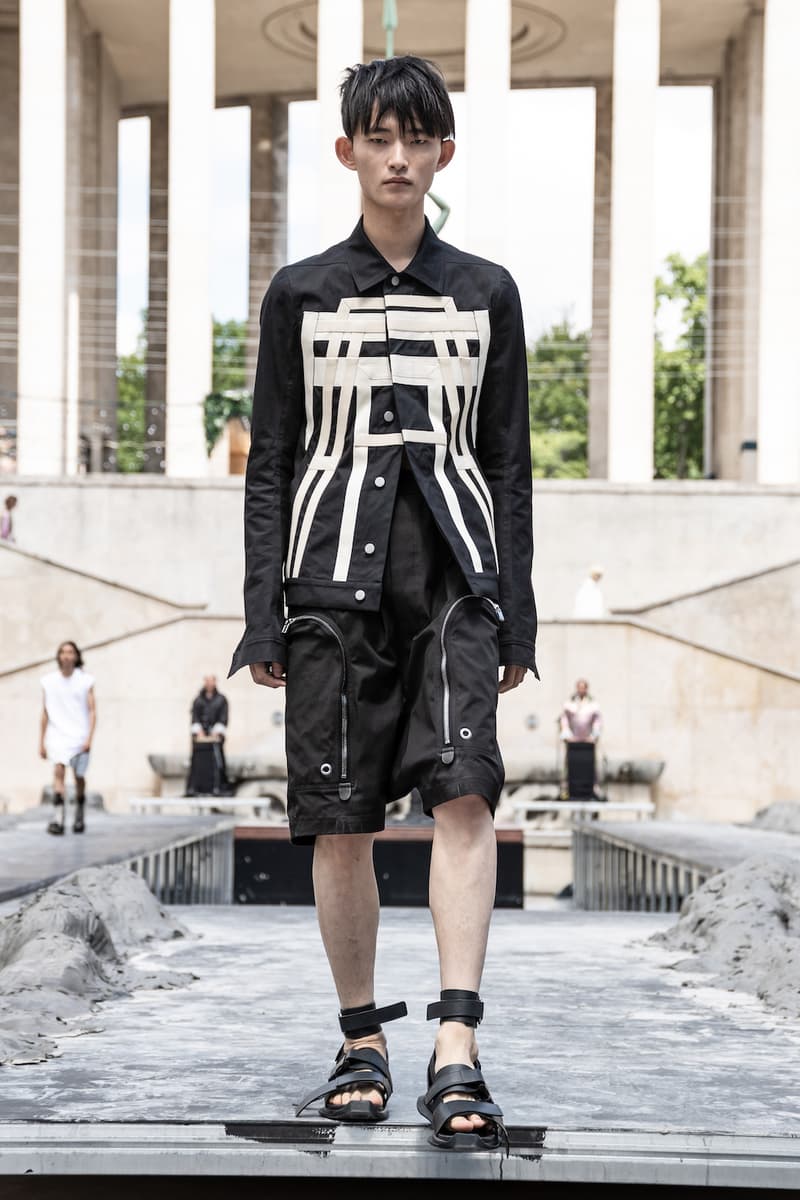 リック オウエンス Rick Owens 春夏コレクション Spring/Summer 2020 パリ ファッションウィーク Paris Fashion Week Men's SS20 Runway Collection Looks Tailoring Iridescent Coats Suits Streetwear Avant Garde