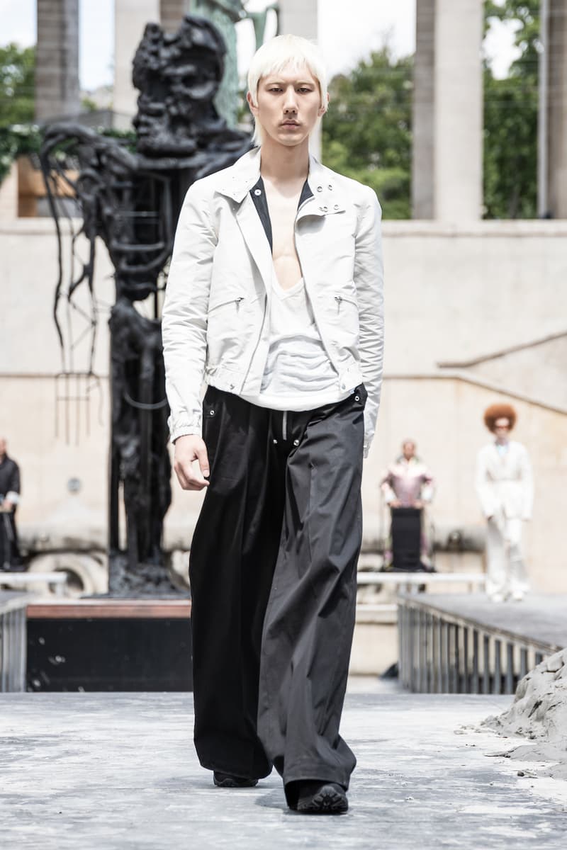 リック オウエンス Rick Owens 春夏コレクション Spring/Summer 2020 パリ ファッションウィーク Paris Fashion Week Men's SS20 Runway Collection Looks Tailoring Iridescent Coats Suits Streetwear Avant Garde