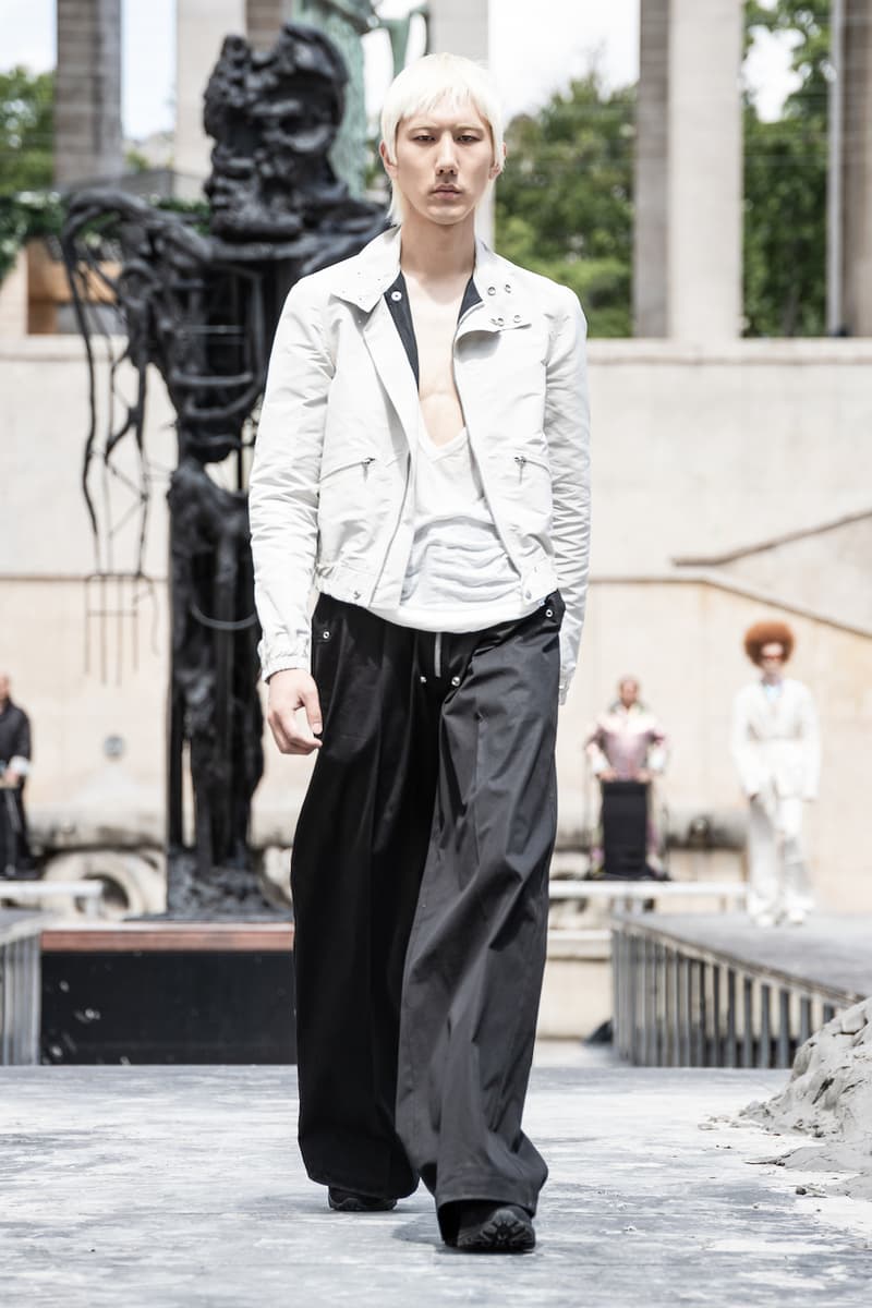 リック オウエンス Rick Owens 春夏コレクション Spring/Summer 2020 パリ ファッションウィーク Paris Fashion Week Men's SS20 Runway Collection Looks Tailoring Iridescent Coats Suits Streetwear Avant Garde