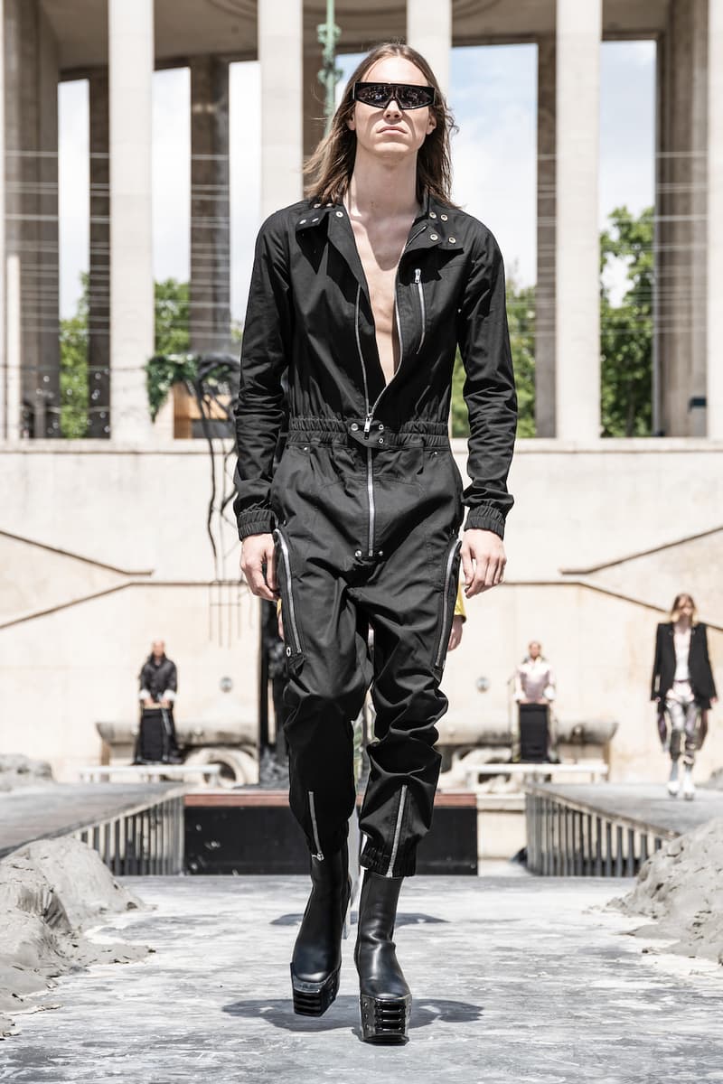 リック オウエンス Rick Owens 春夏コレクション Spring/Summer 2020 パリ ファッションウィーク Paris Fashion Week Men's SS20 Runway Collection Looks Tailoring Iridescent Coats Suits Streetwear Avant Garde