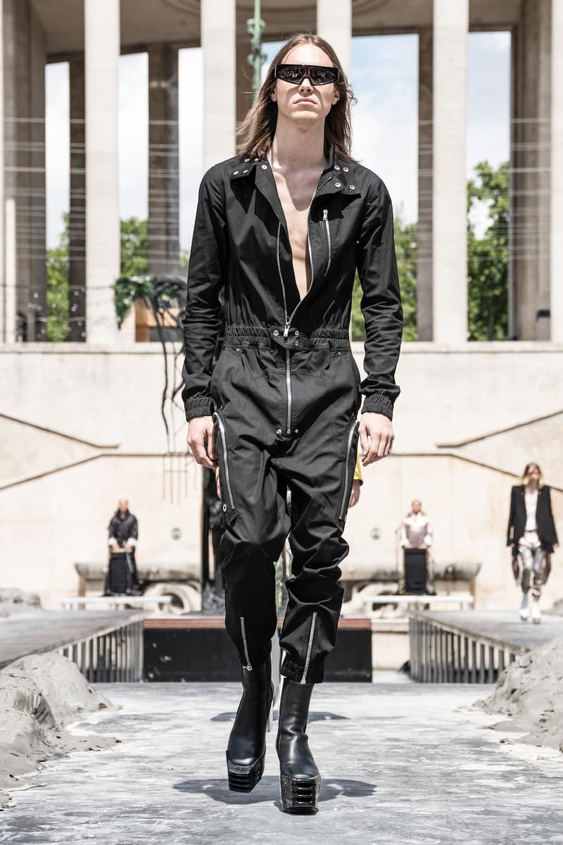 リック オウエンス Rick Owens 春夏コレクション Spring/Summer 2020 パリ ファッションウィーク Paris Fashion Week Men's SS20 Runway Collection Looks Tailoring Iridescent Coats Suits Streetwear Avant Garde