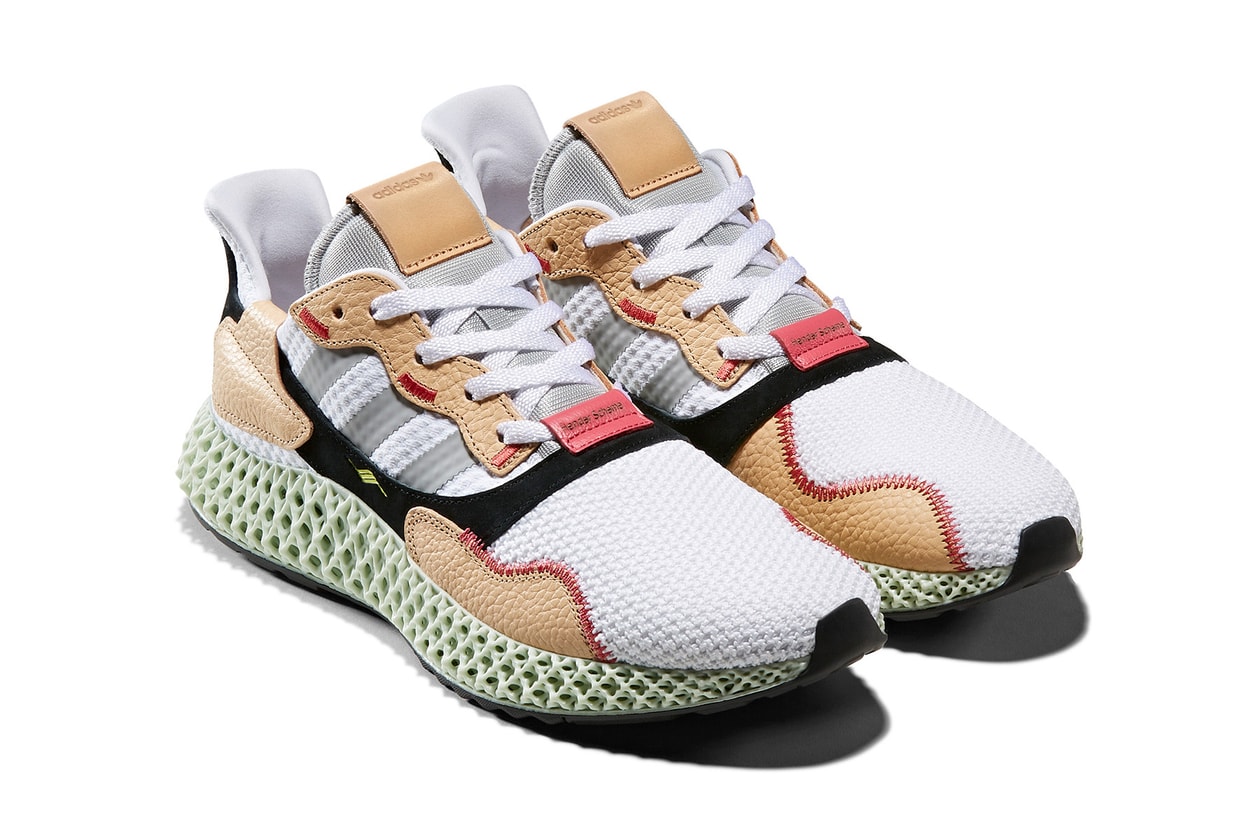 エンダースキーマ hender scheme adidas originals アディダス オリジナルス 最後 コラボ フットウェア 発売 決定 4D zx 
