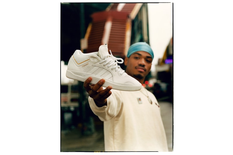 タイショーン・ジョーンズ Tyshawn adidas skateboarding プロ シグネチャー モデル Tyshawn  1stモデル ホワイト triple white 渋谷 Supreme シュプリーム