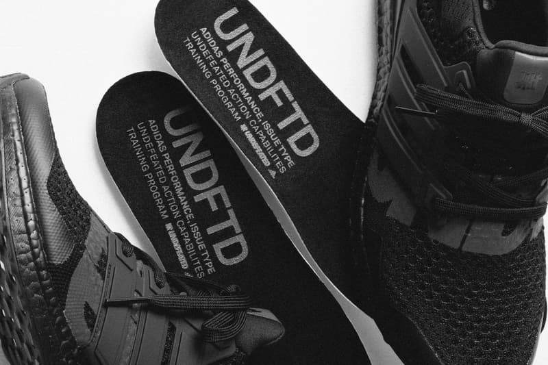 オールブラック アディダス アンディフィーテッド デザイン adidas UNDEFEATED 最新 コラボ ウルトラブースト UltraBOOST 発売