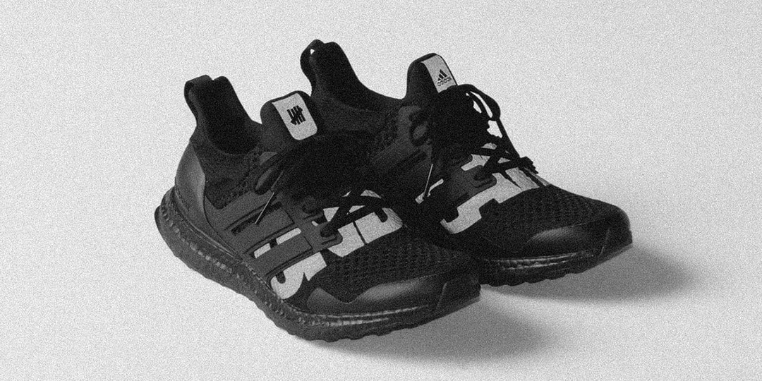 アディダス×アンディフィーテッドによる最新コラボUltraBOOST Blackが 