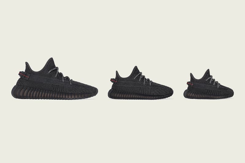 YEEZY BOOST 350 V2の新色ブラックモデル2型が2日連続で発売