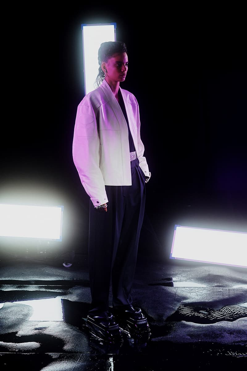 アンブシュ ユン yoon AMBUSH Spring/Summer 2020 SS20 Collection Mens Womens Lookbook Shots Paris Fashion Week Men's Release Yoon Ahn Designed Pieces Racing Automotive Theme Futuristic Sporting