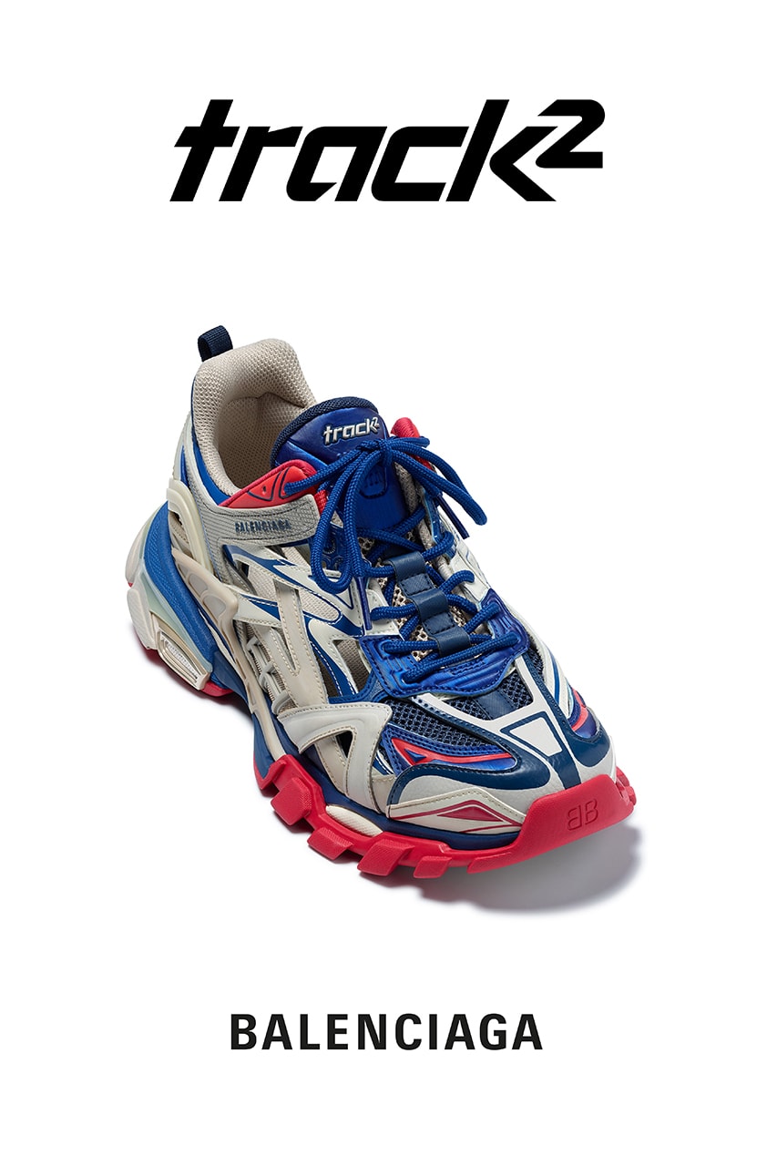 バレンシアガ Balenciaga トラック Track.2 Trainer Sneaker Release Info date june 18 2019 drop buy colorways 25 demna gvasalia
