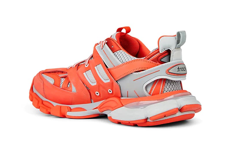 バレンシアガ balenciaga トラック track sneakers trainers orange grey colorway release spring summer 2019 506269642