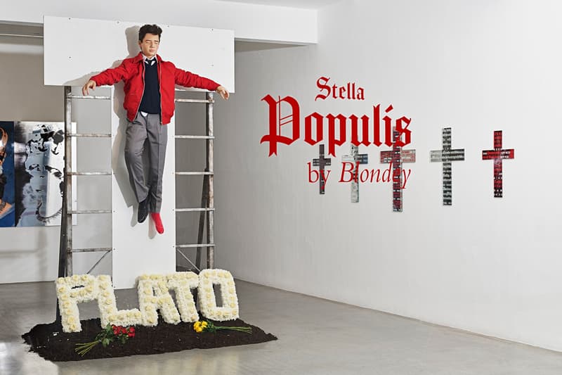 ブロンディ・マッコイ　初　ソロエキシビジョン　　blondey mccoy stella populis ronchini gallery exhibition artworks paintings prints books plates