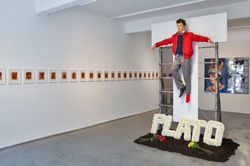 ブロンディ・マッコイ　初　ソロエキシビジョン　　blondey mccoy stella populis ronchini gallery exhibition artworks paintings prints books plates