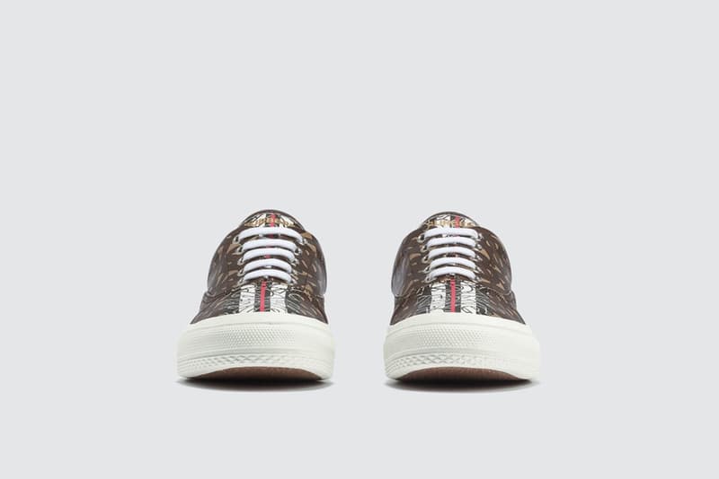 バーバリー Burberry より新モノグラムを全面に落とし込んだスニーカーが登場