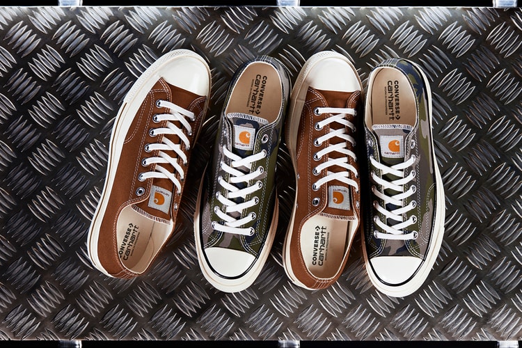 Carhartt WIP x Converse よりダック生地を用いた新作コラボ Chuck Taylor All Star 70 が登場
