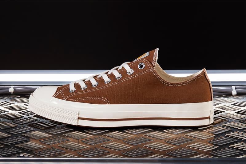 カーハートWIP carhartt converse コンバース ダック生地 新作 コラボ シューズ