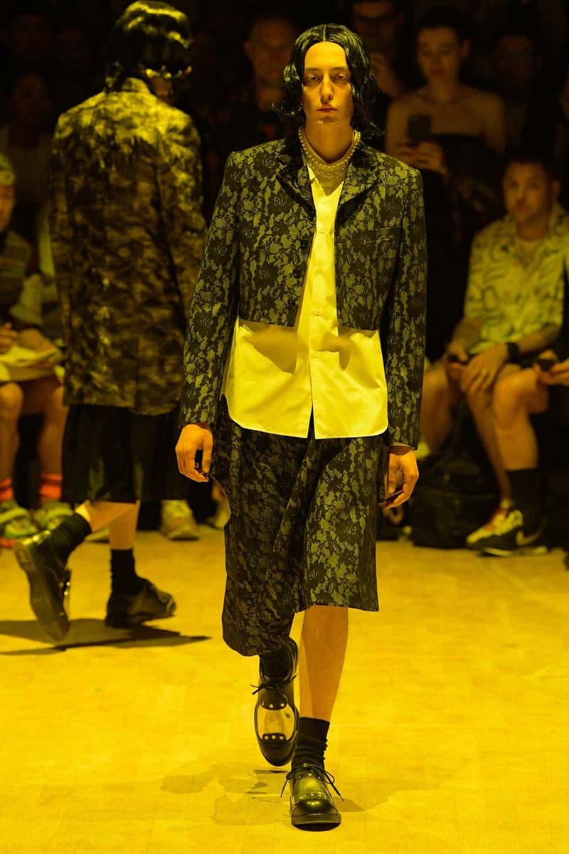 コム デ ギャルソン・オム プリュス COMME des GARÇONS HOMME PLUS SS20 Runway Show collection 春夏コレクション spring summer 2020 パリ ファッションウィーク paris fashion week pfw look air max 95 nike collaboration menswear