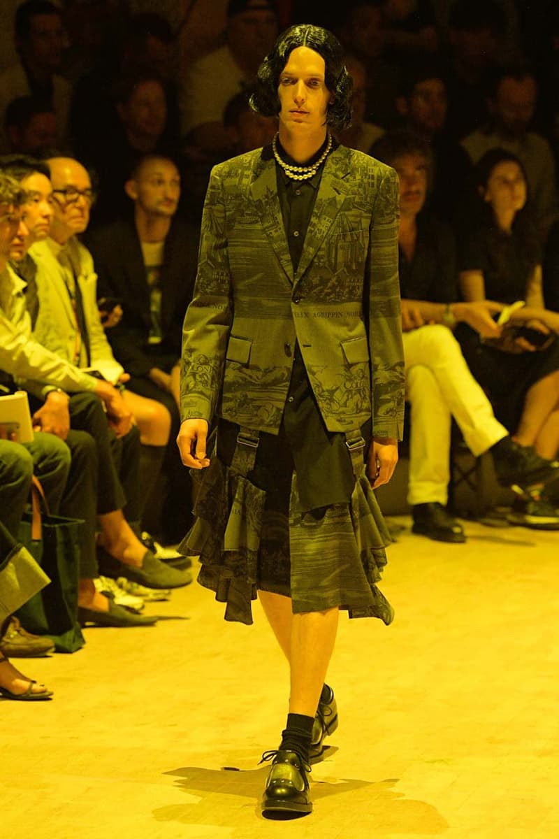 コム デ ギャルソン・オム プリュス COMME des GARÇONS HOMME PLUS SS20 Runway Show collection 春夏コレクション spring summer 2020 パリ ファッションウィーク paris fashion week pfw look air max 95 nike collaboration menswear