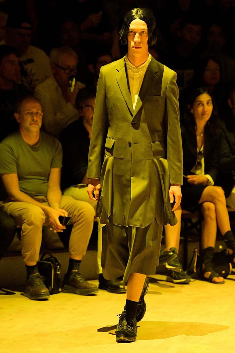 コム デ ギャルソン・オム プリュス COMME des GARÇONS HOMME PLUS SS20 Runway Show collection 春夏コレクション spring summer 2020 パリ ファッションウィーク paris fashion week pfw look air max 95 nike collaboration menswear