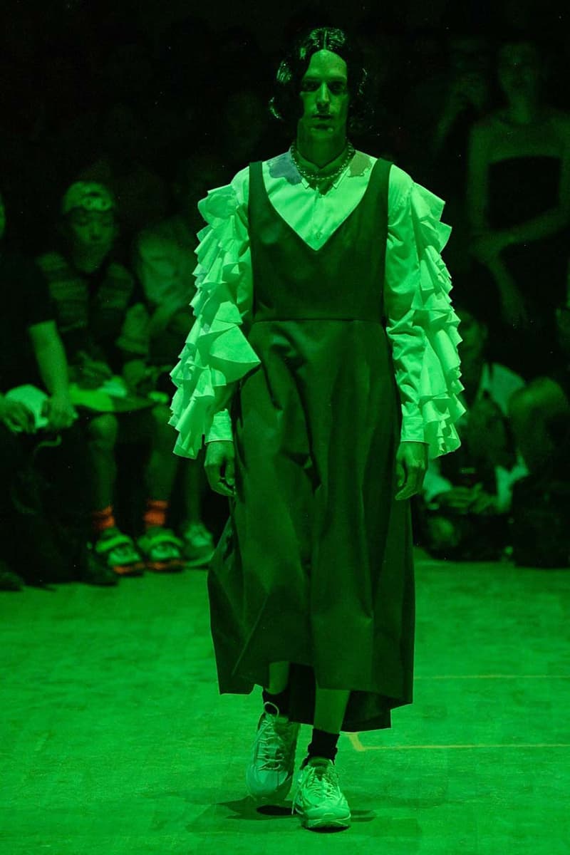 コム デ ギャルソン・オム プリュス COMME des GARÇONS HOMME PLUS SS20 Runway Show collection 春夏コレクション spring summer 2020 パリ ファッションウィーク paris fashion week pfw look air max 95 nike collaboration menswear