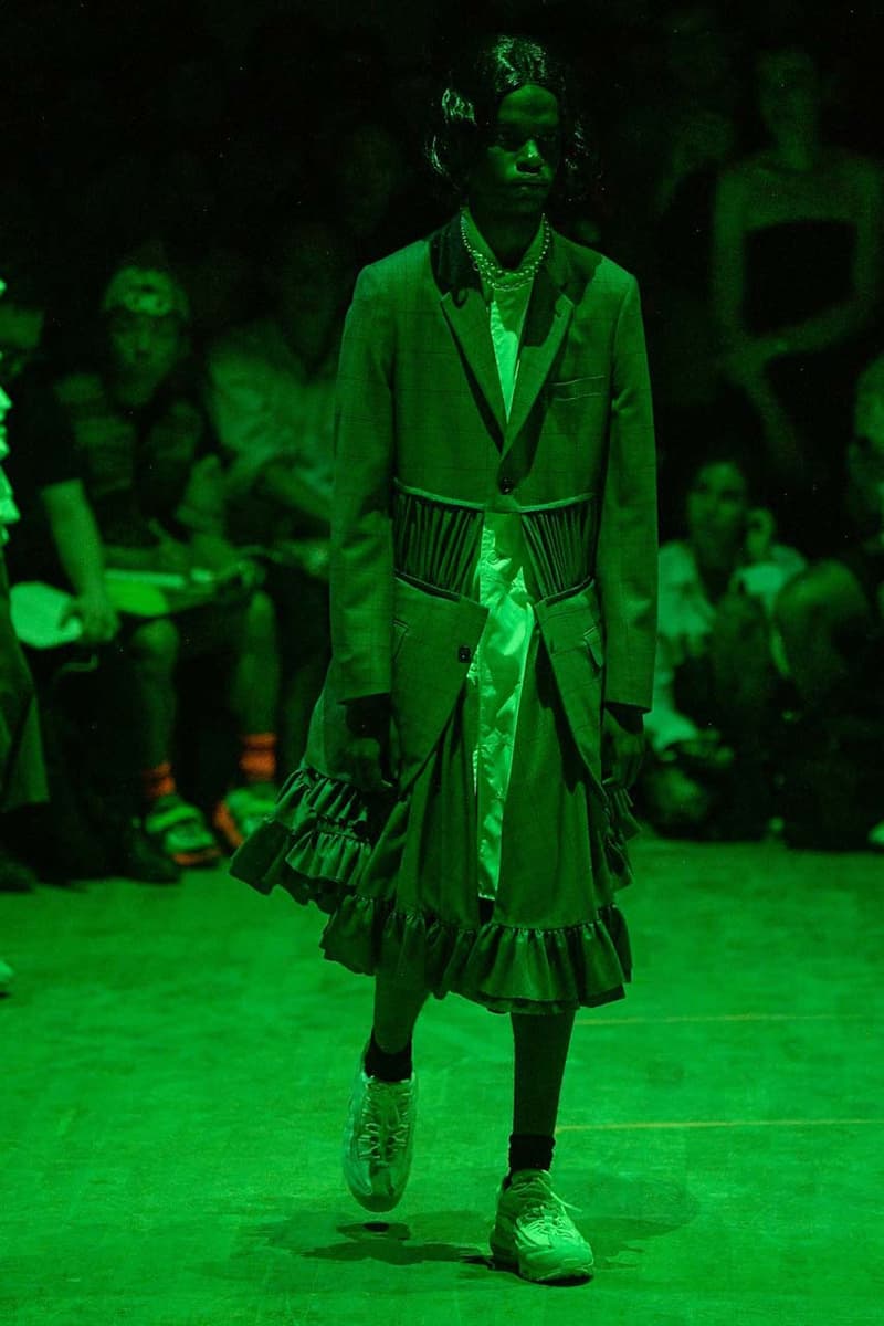 コム デ ギャルソン・オム プリュス COMME des GARÇONS HOMME PLUS SS20 Runway Show collection 春夏コレクション spring summer 2020 パリ ファッションウィーク paris fashion week pfw look air max 95 nike collaboration menswear