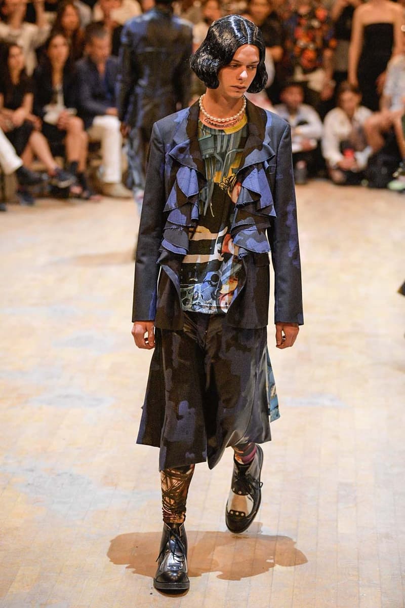 コム デ ギャルソン・オム プリュス COMME des GARÇONS HOMME PLUS SS20 Runway Show collection 春夏コレクション spring summer 2020 パリ ファッションウィーク paris fashion week pfw look air max 95 nike collaboration menswear