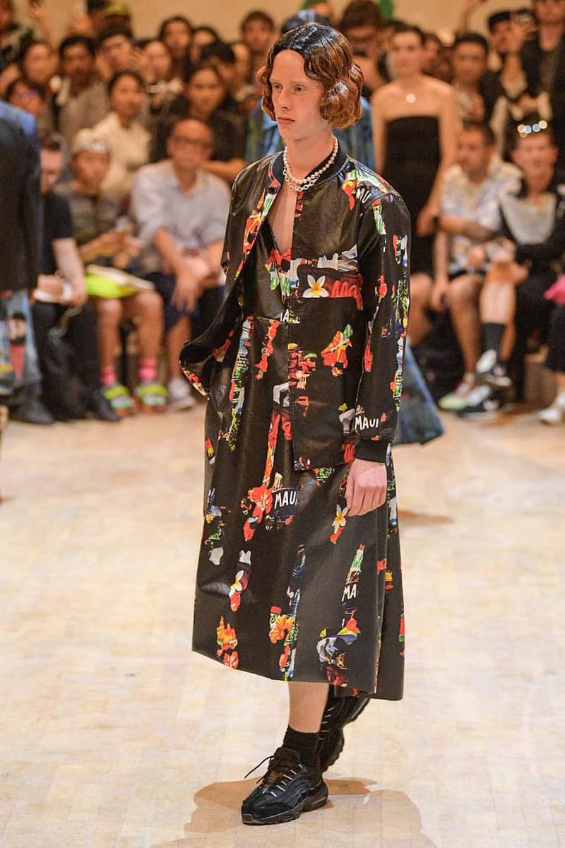 コム デ ギャルソン・オム プリュス COMME des GARÇONS HOMME PLUS SS20 Runway Show collection 春夏コレクション spring summer 2020 パリ ファッションウィーク paris fashion week pfw look air max 95 nike collaboration menswear